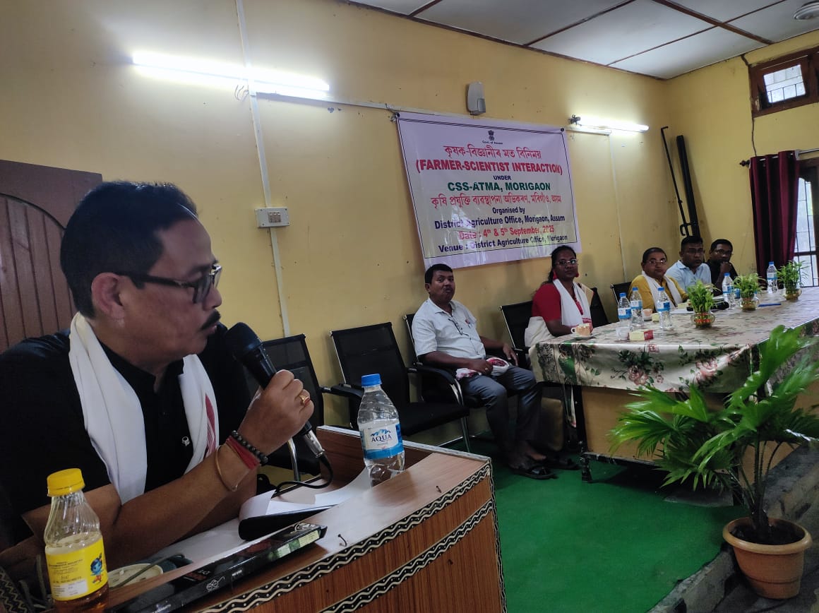 Tapan Kumar Brahma, Introducing the objectives of Meet