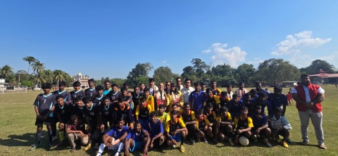 Football team photo