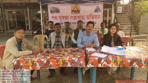 Road safety awareness camp